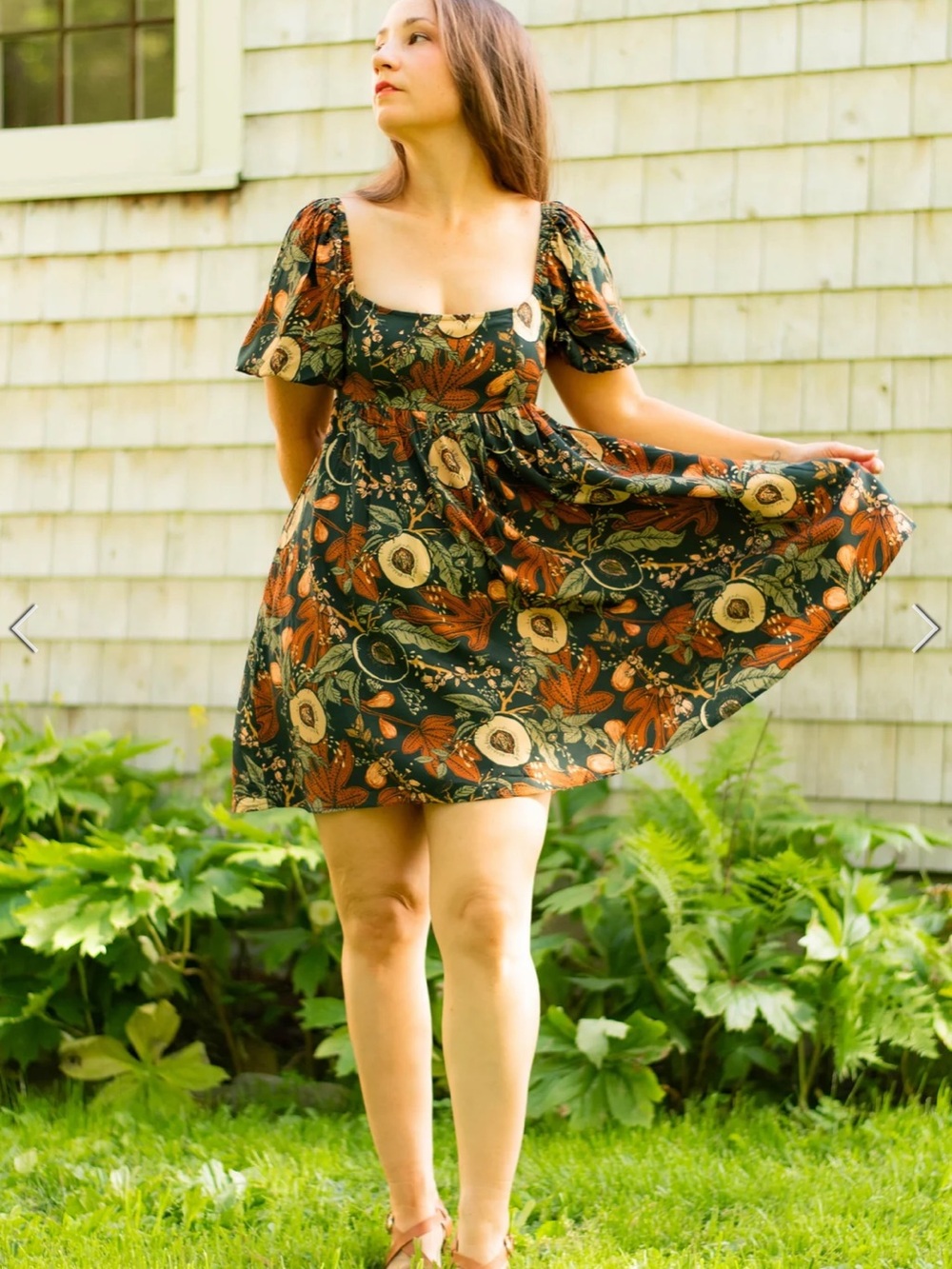 Simka Sol Baby Doll Dress in Fruit Queen